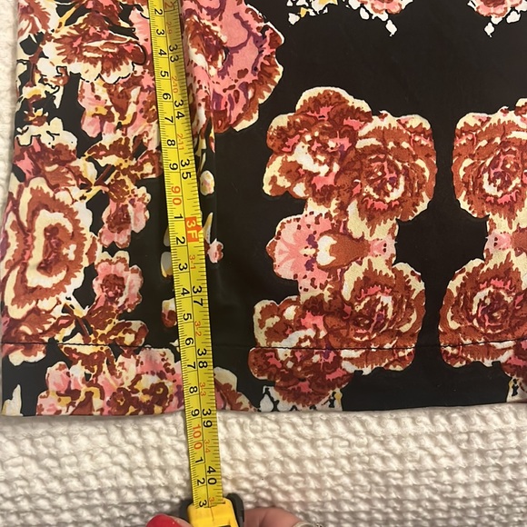 Japna Lounge Pants Women’s Size Medium Wide Leg Floral Fishnet Design Pull Up - Picture 7 of 8